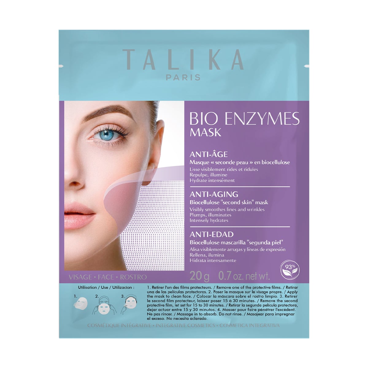 Антивікова маска для обличчя Talika Bio Enzymes Anti-Aging Mask, 20 г